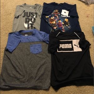 4 lot boys t-shirts